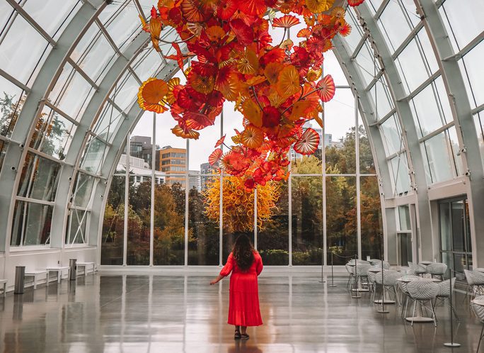 best photography spots in Seattle chihuly gardens
